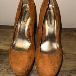 Atmosphere Women's Brown Suede Heels